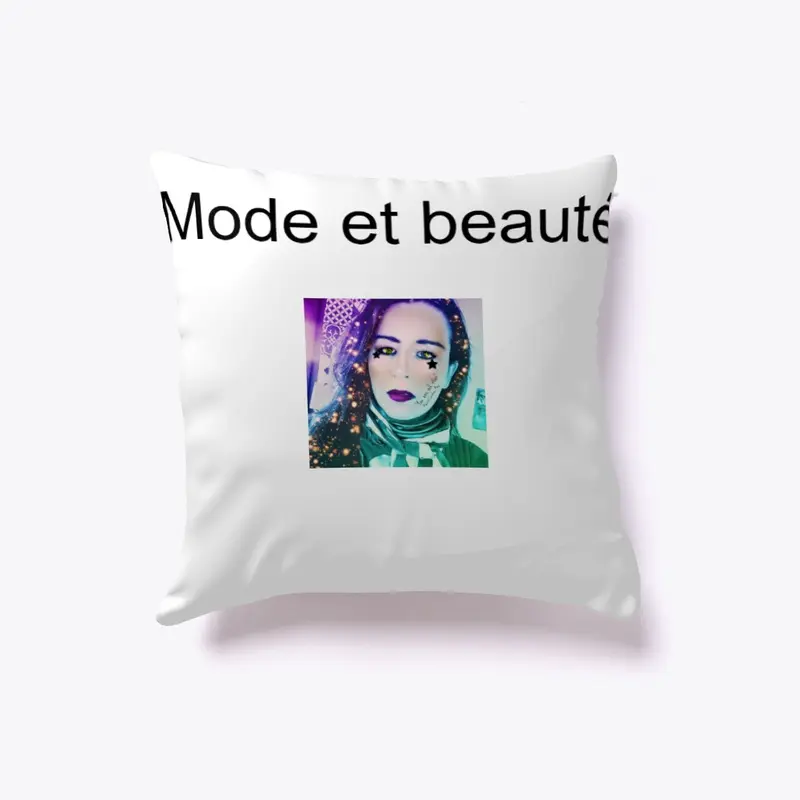 Coussin tendance Marie mode et beauté